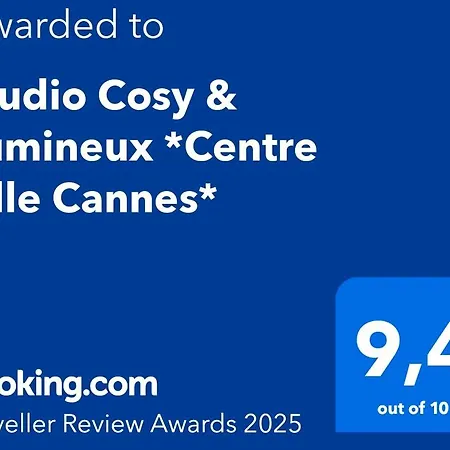 Cosy & Lumineux *centre Cannes* Apartment